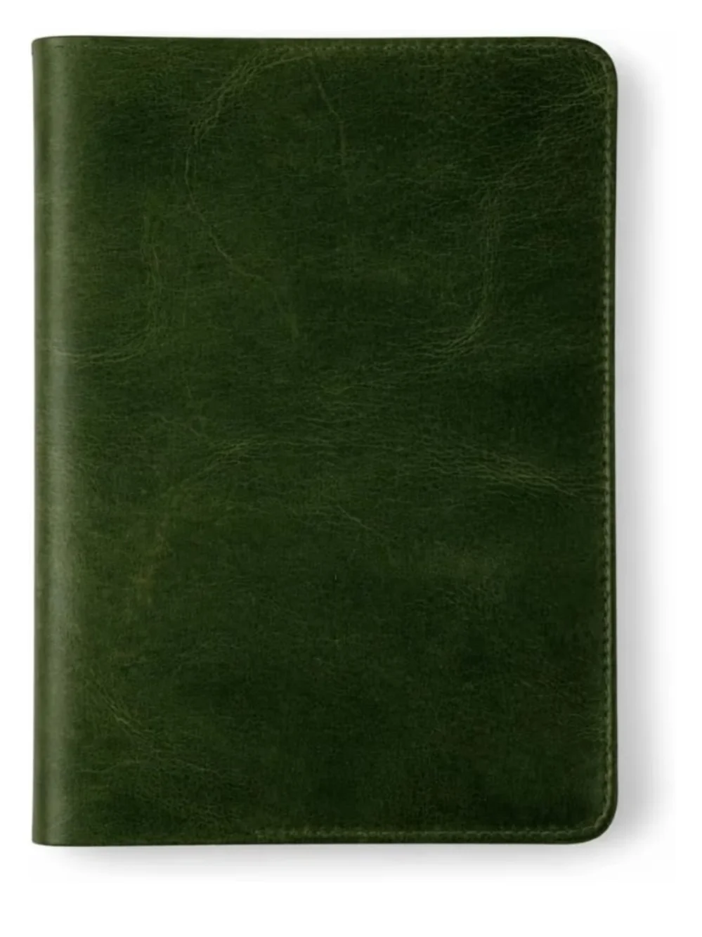 Premium Two Tone Green Leather Journal Cover